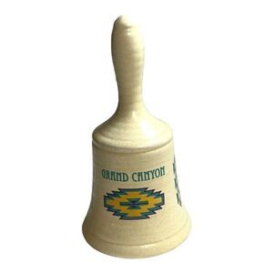 Grand Canyon Karol Western Souvenir Memento Gift Bell 5.5” Collectible Vintage